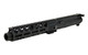 5.56 AR 15 Pistol Upper Assembly - 7" Nitride Barrel, 1:7 Twist Rate with 9" Lightweight MLOK Handguard