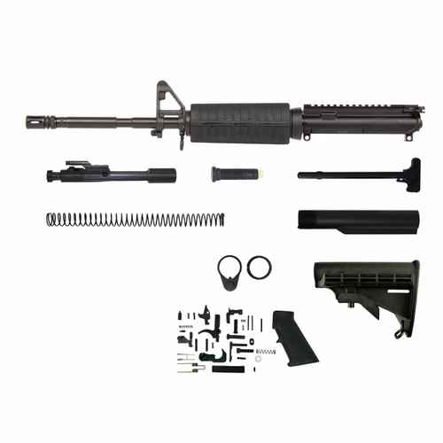 5.56 AR 15 Rifle Kit - 16" Phosphate Barrel 1:7 Twist Rate with Classic A2 Handguard 4