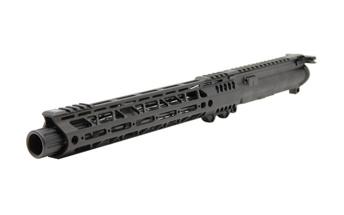 5.56 AR 15 Pistol Kit - 10.5” Nitride Barrel, 1:7 Twist Rate with 12” Slant M-Lok Handguard 4