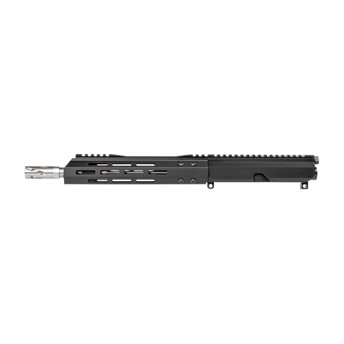 .223 Wylde AR 15 Pistol Upper Assembly - 10.5" Stainless Steel M4 Barrel, 1:7 Twist Rate with 9.5" M-Lok Handguard 1