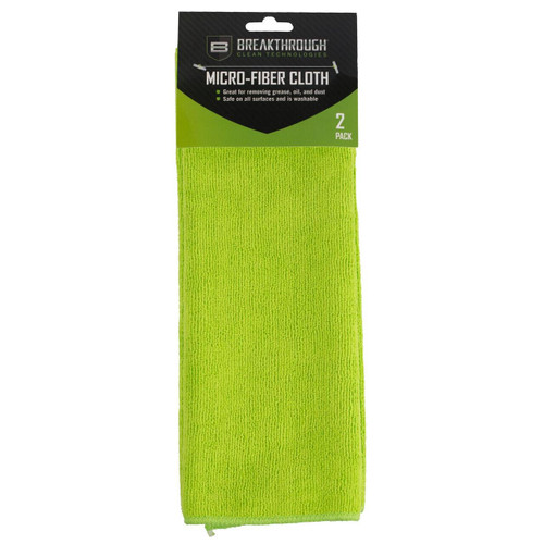 Breakthrough Clean Technologies Green Microfiber Towel Cloth