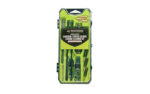 Breakthrough Clean Technologies Pistol Caliber Carbine Cleaning Kit - Vision Series for 9mm / .35 / .38 / .40 / .45 Cal