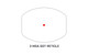 Bushnell 4 MOA AR Red Dot Reflex Sight - First Strike 2.0 with Hi-Rise Mount