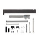 Complete Glock® 17 Compatible Slide w/ Front & Rear Serrations - Black w/ Stainless, Black, Threaded or Non-Threaded Barrel