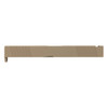Complete G17 Compatible Slide w/ Front & Rear Serrations - FDE w/ Stainless, Black, Threaded or Non-Threaded Barrel