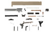 Glock® 19 Compatible Pistol Build Kit w/ FDE Front & Rear Serrated Slide 2