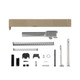 Complete Glock® 19 Compatible Rear Serration Slide - FDE w/ Black, Stainless Threaded or Non-Threaded Barrel 2
