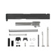 Complete G19 Slide - Front & Rear Serrations - Black w/ Stainless, Black, Threaded or Non-Threaded Barrel 2