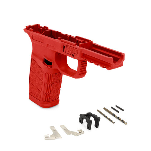 Geisler Defence Glock® 19x Compatible 80% Frame (Gen 2) - Red