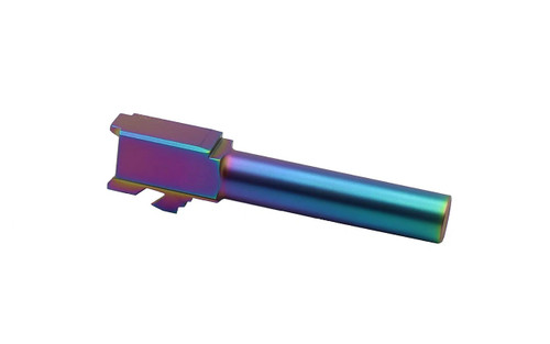 Glock® 19 Compatible Barrel - PVD Chameleon