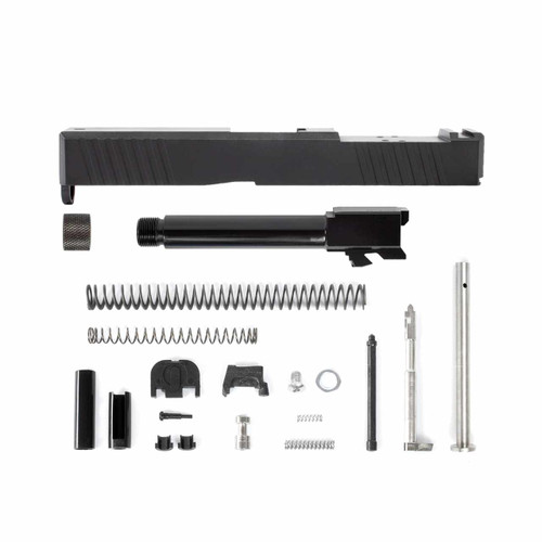 Glock® 19 Compatible Complete Slide w/ RMR Optic Cut w/ Black or Stainless Barrel 3