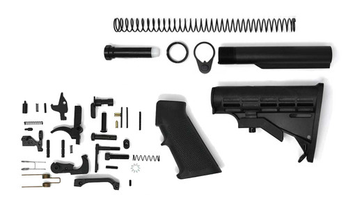 LR-308 Lower Build Kit | Lower Parts Kit | Stock & Buffer Tube Assembly