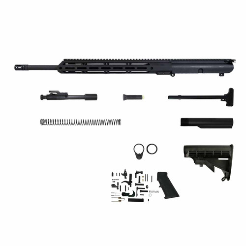 LR-308 Rifle Kit - 20” Parkerized Barrel, 1:10 Twist Rate with 15” M-Lok Handguard