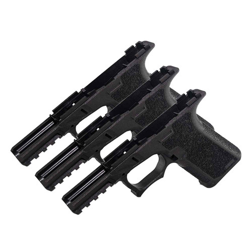 Polymer80 PF940C 80% Pistol Frame 3-Pack (Black Only)