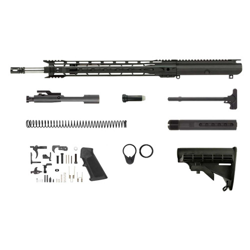 LR-308 Rifle Kit - 20" Stainless Steel Barrel, 1:10 Twist Rate with 17" MLOK Handguard