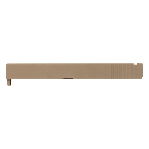 Complete Glock® 17 Compatible Rear Serration Only Slide - FDE w/ Stainless, Black, Threaded or Non-Threaded Barrel 5