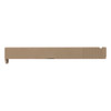 Glock® 17 Compatible Slide w/ Rear Serration - FDE 1