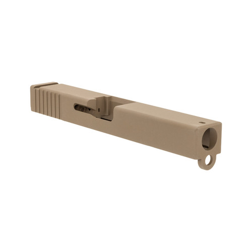 Glock® 17 Compatible Slide w/ Rear Serration - FDE 4