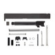 Complete Glock® 17 Compatible Rear Serration Only Slide - Black w/ Stainless, Black, Threaded or Non-Threaded Barrel