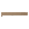 Complete Glock® 19 Compatible Rear Serration Slide - FDE w/ Black, Stainless Threaded or Non-Threaded Barrel 5