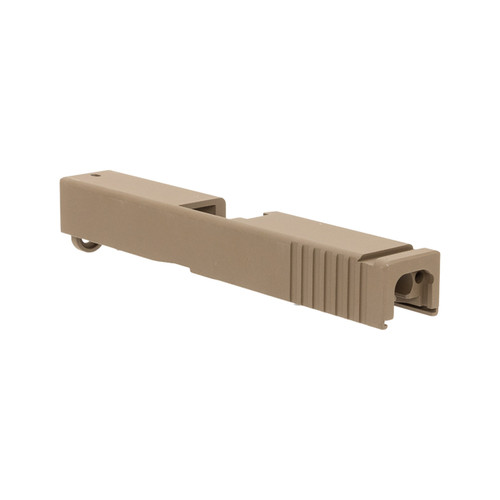 Glock® 19 Compatible Slide w/ Rear Serration - FDE 2