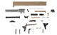 Glock® 19 Compatible Pistol Build Kit w/ FDE Rear Serrated Slide 2