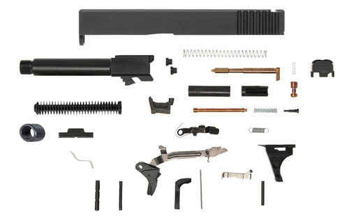 Glock® 19 Compatible Pistol Build Kit w/ Rear Serrated Slide 3