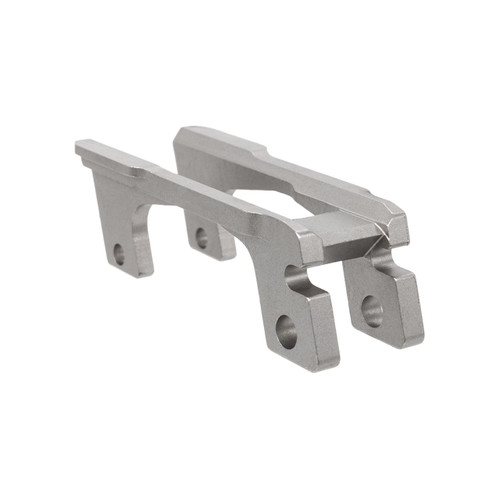 ROOK-1003-SS: ROOK Tactical Front Locking Block Upgrade fits Polymer 80 PF940V2 and PF45 - Stainless Steel 1