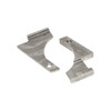 ROOK-1005-SS: ROOK Tactical Rear Rail System Compatible with POLYMER 80 PF940 V2/C/SC - Stainless Steel