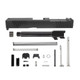 Complete G17 Compatible Slide w/ Front & Rear Serrations (& RMR Cut) - Black w/ Stainless, Black, Threaded or Non-Threaded Barrel 3