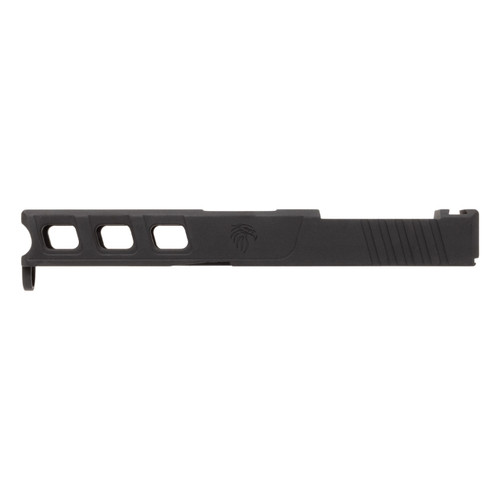 Complete LFA Elite Glock® 19 Compatible Slide - Black w/ Stainless, Black, Threaded or Non-Threaded Barrel 5