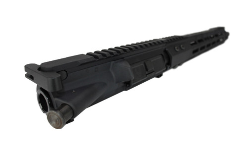 .223 Wylde AR 15 Upper Assembly - 16" Parkerized Barrel, 1:8 Twist with 15" MLOK Handguard 5