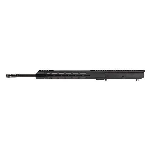 LR-308 Side-Charging Upper Assembly - 20" Black Nitride, Straight Fluted, Heavy Barrel, 1:10 Twist Rate with 15" M-Lok Handguard