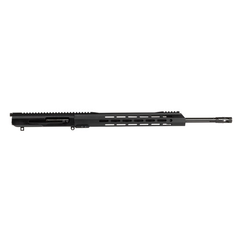 LR-308 Side-Charging Upper Assembly - 20" Black Nitride, Straight Fluted, Heavy Barrel, 1:10 Twist Rate with 15" M-Lok Handguard