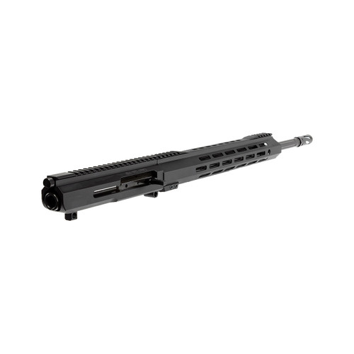 LR-308 Side-Charging Upper Assembly - 20" Black Nitride, Straight Fluted, Heavy Barrel, 1:10 Twist Rate with 15" M-Lok Handguard