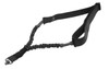 UTG® Single Point Bungee Sling with QD Sling Swivel and AR15 Quick Detach Receiver End Plate - Matte Black, Steel 2