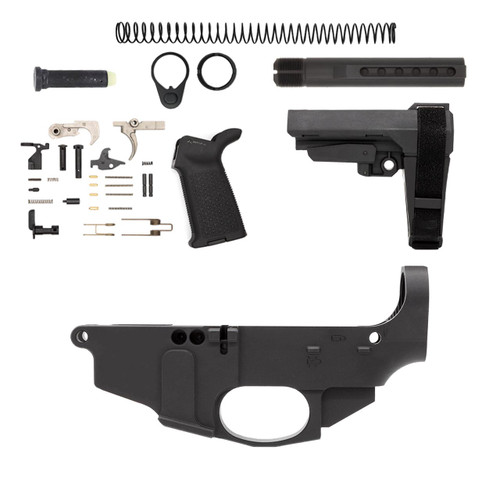 AR-9 80% Lower Assembly - Fire/Safe Marked 1