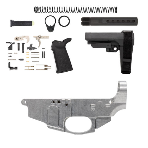 AR-9 80% Lower Assembly - Fire/Safe Marked 2